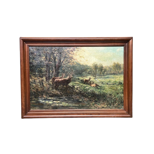 Het Schilderij "hert". 1