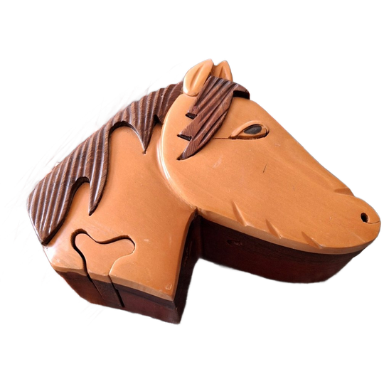 Vintage Sieradendoosje Paard 1