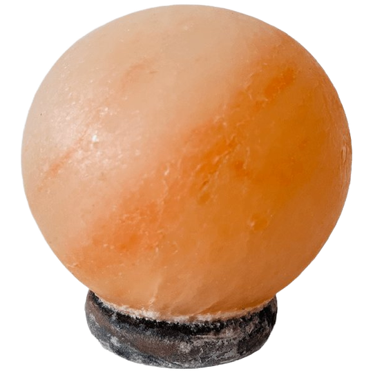 Bolvormige Zoutlamp 18 Cm Hoog 1
