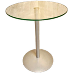 Vintage Bijzettafel Glazen Tafeltje Bijzettafel thumbnail 1