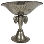 Georg Nilsson Voor Gero - Gehamerde Tinnen ´Tazza´ - 1930'S thumbnail 1