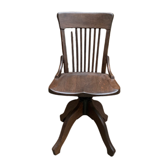 Antieke Fauteuil Met Draaimechanisme. 1