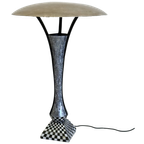 Vintage Vloerlamp Met Mozaïekpatroon In Art Deco Stijl thumbnail 1