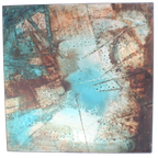 Vintage Metal Art Painting thumbnail 1