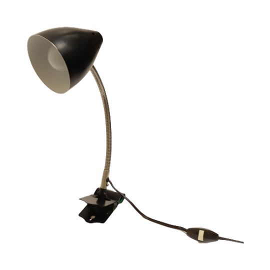 Vintage Ukkie Klemlamp Van H. Busquet Voor Hala Zeist, Jaren '50 1