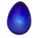 Vintage Kobalt Blauwe Egg Lamp Eivormig Murano thumbnail 1