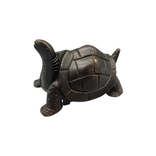 Vintage Houtsnijwerk Schildpad 1