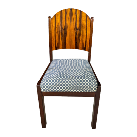 Mid-century Art Deco Stijl Eetkamerstoelen- Set Van 4 1