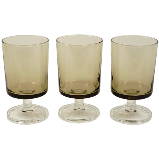 Vintage Glazen Rookglas 1