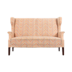 Danish Modern Wing Sofa / Bank From 1960’s thumbnail 1