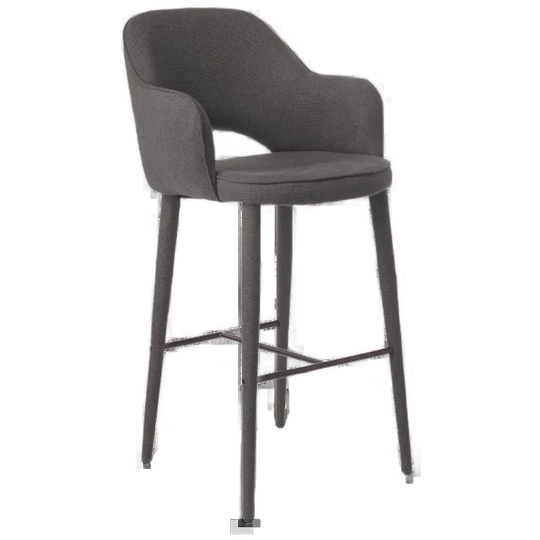 Polspotten Cosy Barstoel Grijs 1