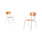 1960’S Set Of 4 Danish Old School Chairs thumbnail 1