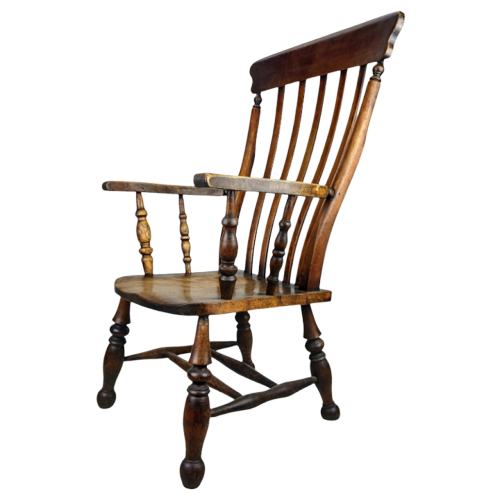 Antieke 19E Eeuws Windsor Chair