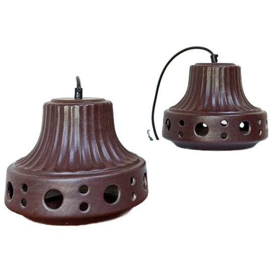 Vintage Keramieken Herda Hanglampen 1