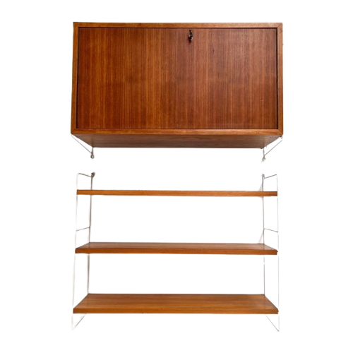 Achtdelig Wandsysteem Van String Furniture, 1960’S