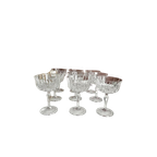 Set Van Negen Loodkristallen Champagne Coupes thumbnail 1