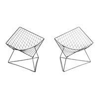 Postmodernistische Vintage Set Van "oti" Lounge Chairs Voor IKEA Door Niels Gammelgaard