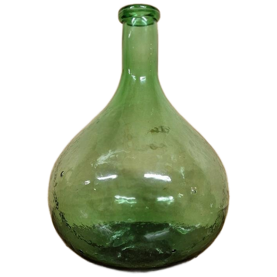 Antieke Groene Gist Fles 1