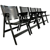 4 Rex Folding Chairs Design Nico Kralj For Stol