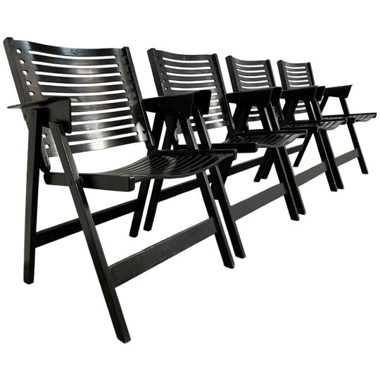 4 Rex Folding Chairs Design Nico Kralj For Stol 1