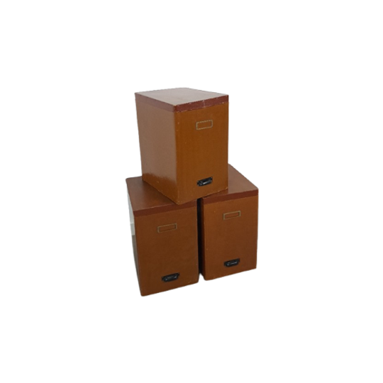 Oude Houten Apothekers Voorraad Bak Kist 1