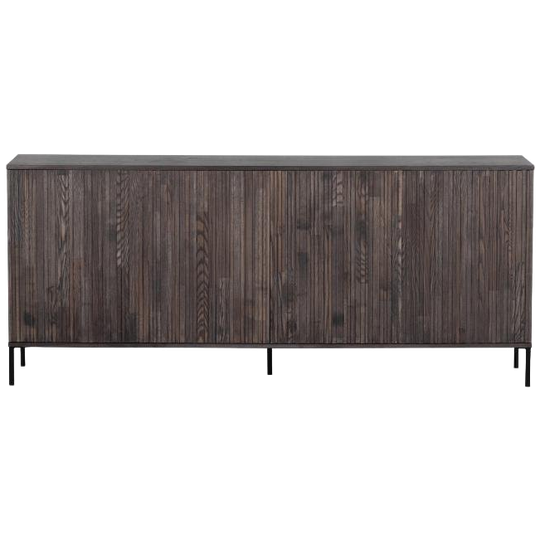 Woood New Gravure Dressoir 200 Cm Espresso 1