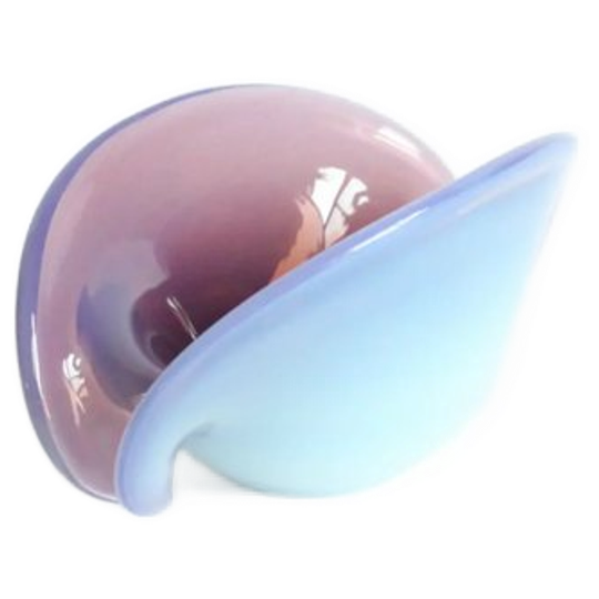 Murano Glass Clam Trinket Bowl By Seguso Dalla Venezia. 1