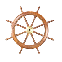 Houten Scheepsstuur / Stuurwiel