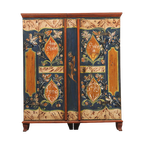 Antieke Beschilderde Bruidskast 1789 thumbnail 1