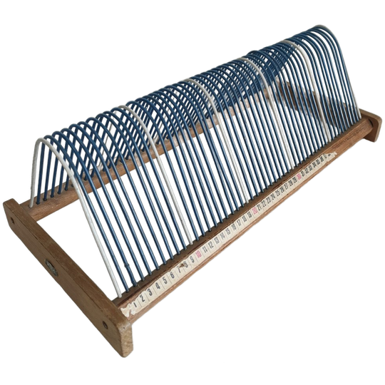 Vintage Jaren 60-70 Platenrekje Voor Vinyl Singeltjes (45 Toeren) 1