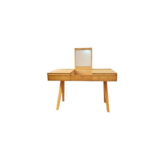 Dutch Modern Dressing Table Eb01 In Plywood By Cees Braakman For <<<brand>>>, 1951 1