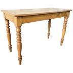 Vintage Houten Console Tafel / Sidetable / Bijzettafel thumbnail 1