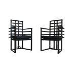 4 X Armloffel Chair Josef Hofmann For Wittmann thumbnail 1