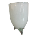 Handgeblazen Vaasje Melkglas thumbnail 1