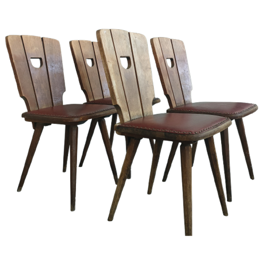 Brutalist Pubstoelen Jaren 50 (diverse Soorten, Meerdere Beschikbaar) 1