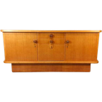 Vintage Art Deco Dressoir Lowboard Wandmeubel thumbnail 1