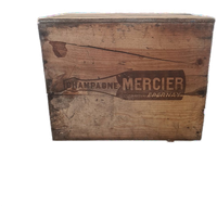 Mercier Champagne Flessen Krat Uit 1929