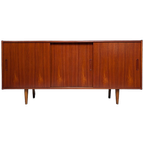 Vintage Lowboard Uit De Jaren 60, Deens Midcentury Dressoir thumbnail 1