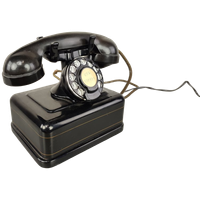 Oude Telefoon Metaal & Bakeliet