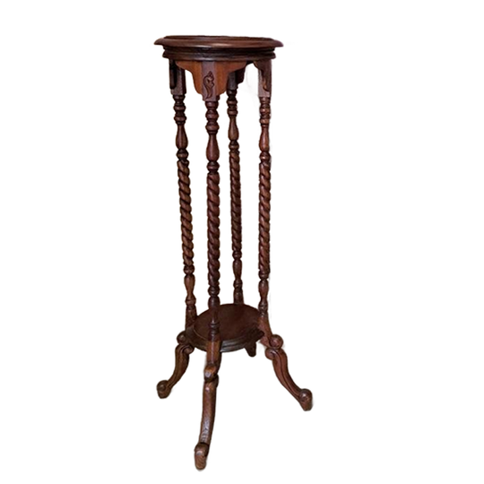 Klassieke Mahonie Houten Planten Tafels Bijzettafels, 1