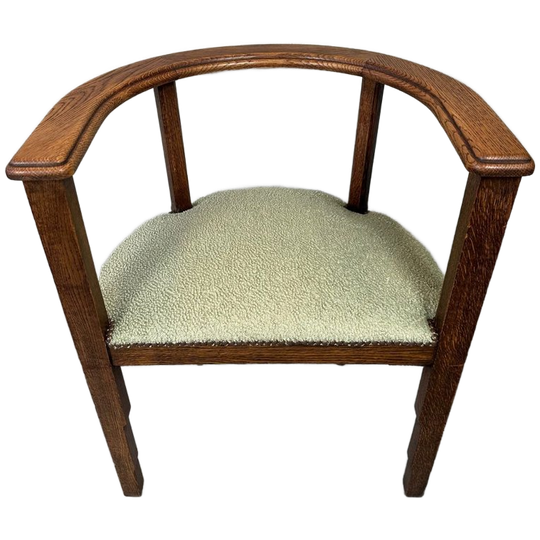 Originele Art Deco Stoel – Eik 1