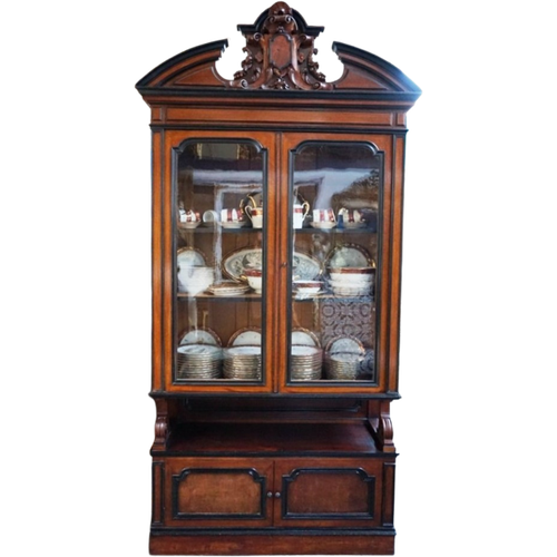 Biedermeier Vitrinekast