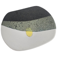 Ettore Sottsass Voor Bitossi - Sottsass (1917-2007) - Raymor - Fat Lava - Schaal - 1950'S