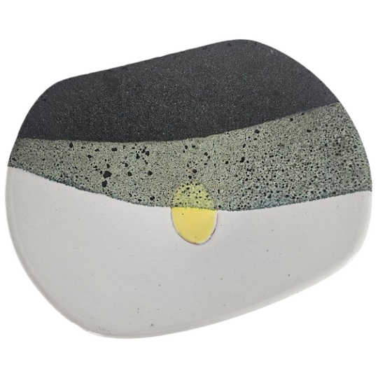 Ettore Sottsass Voor Bitossi - Sottsass (1917-2007) - Raymor - Fat Lava - Schaal - 1950'S 1
