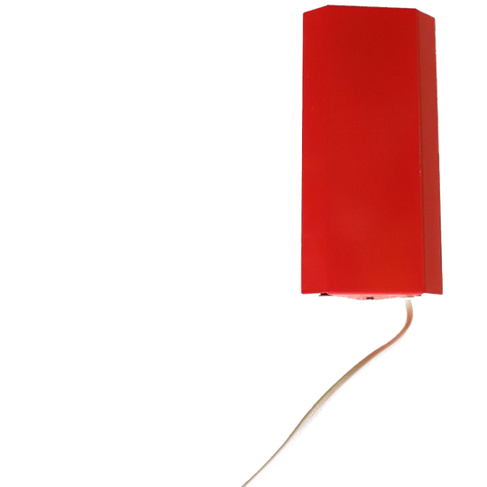 Wandlamp Massive Rood, Jaren '80 1