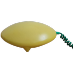 Retro Ikea Löv Lamp Ufo Geel Groen thumbnail 1
