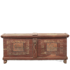 Antieke Beschilderde Bruidskist 1854 thumbnail 1