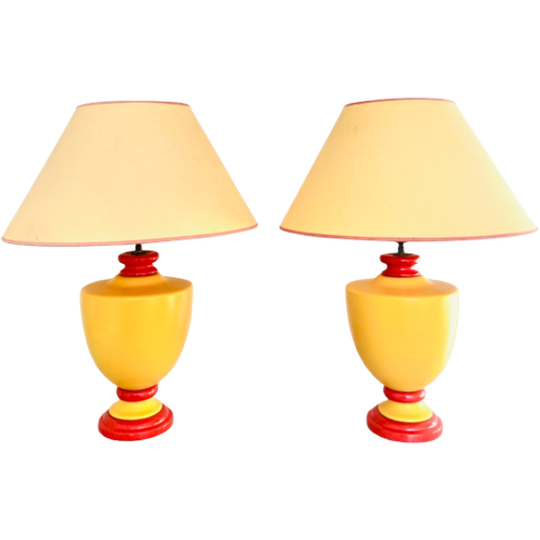 Set Kostka Lampen France 1975 1
