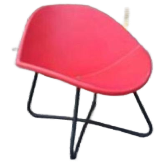 Vintage Ikea Lips Stoel, Fauteuil, Niels Gammelgaard 1