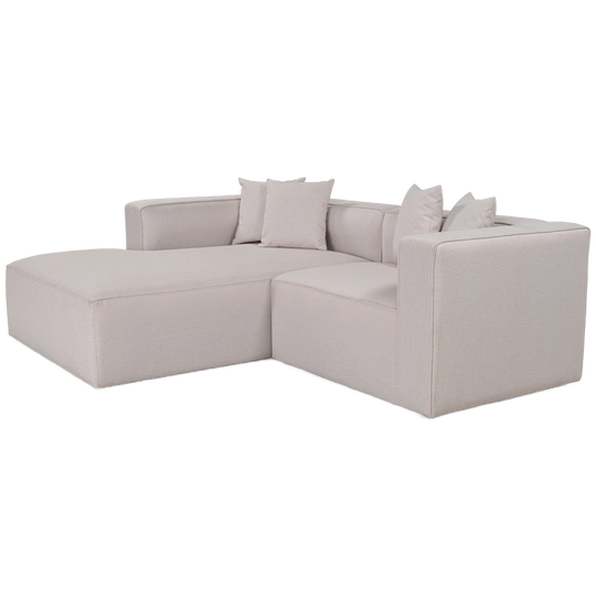 Evila Originals | Mora Hoekbank Links Ecru 1